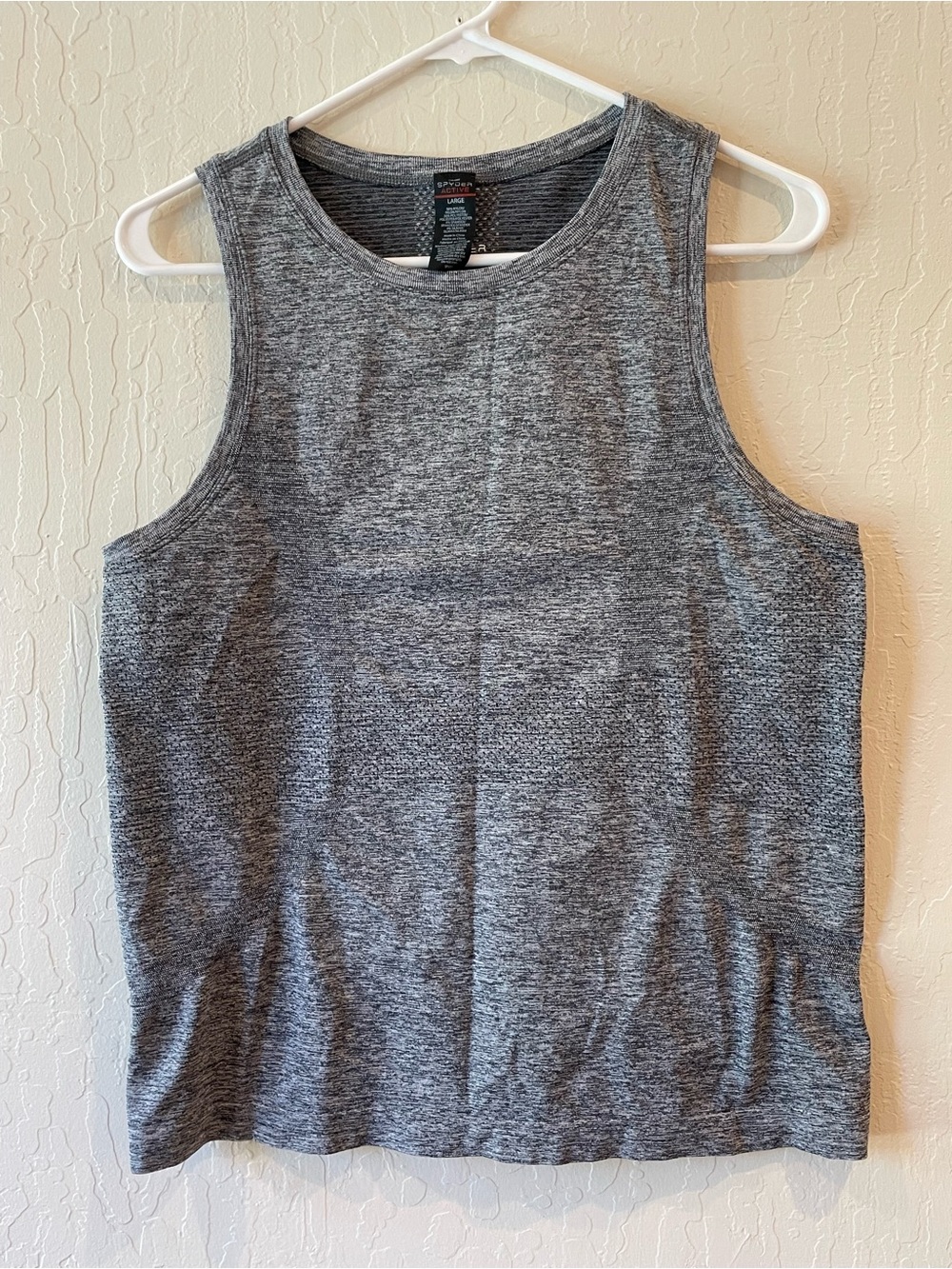 Spyder Gray Heather Performance Tank